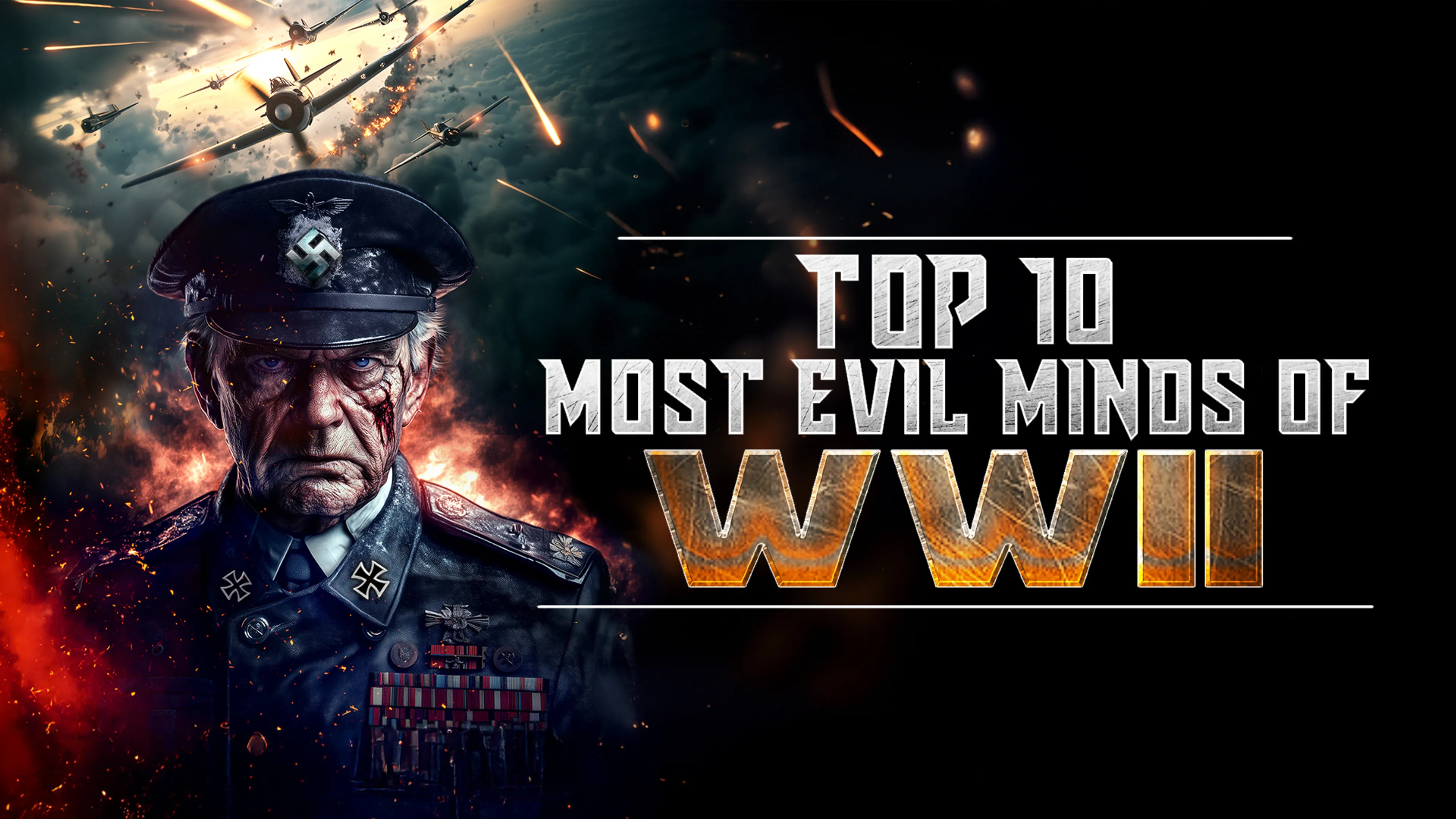 Top 10 Most Evil Minds of World War II poster